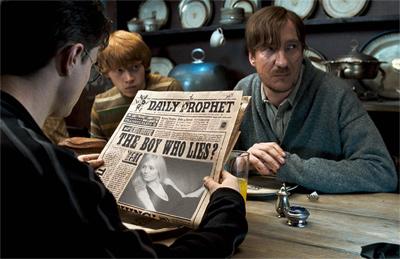 Фотоэффект в кадре фильма Гарри Поттер и орден феникса, сделать онлайн