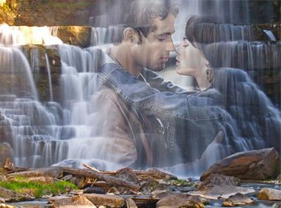 Фотоэффект в водопаде, сделать онлайн