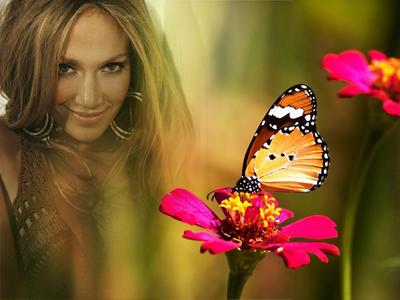 Фотоэффект с бабочкой онлайн