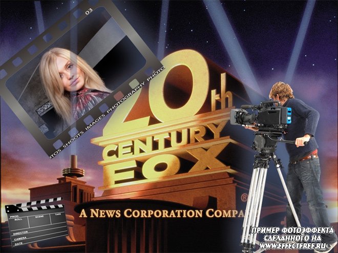 Рамка В кадре 20 Th Century Fox сделать онлайн